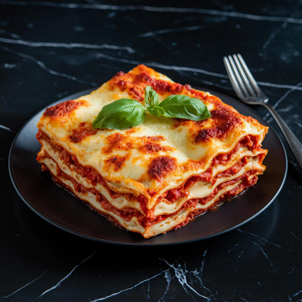 a-photo-of-a-lasagna-al-forno-on-a-black_CjR_0SsER1mXoViuDCqUzw_HYzcG0bvQEKGtyU9KgW1lw