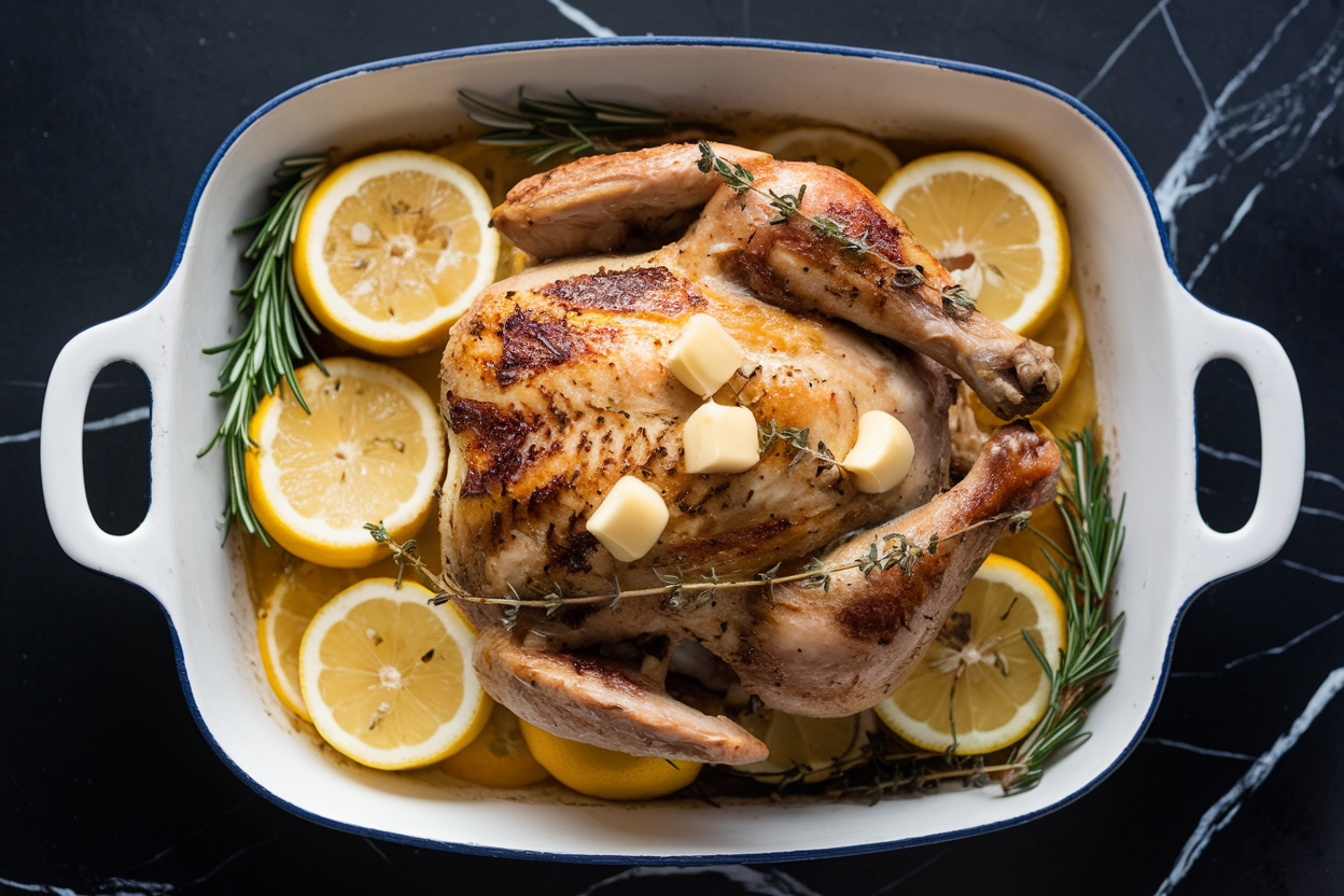 lemon and herb roasted chicken